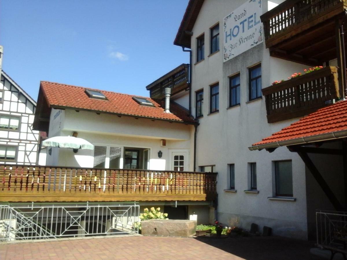 Landhotel Zur Krone Kieselbach ภายนอก รูปภาพ